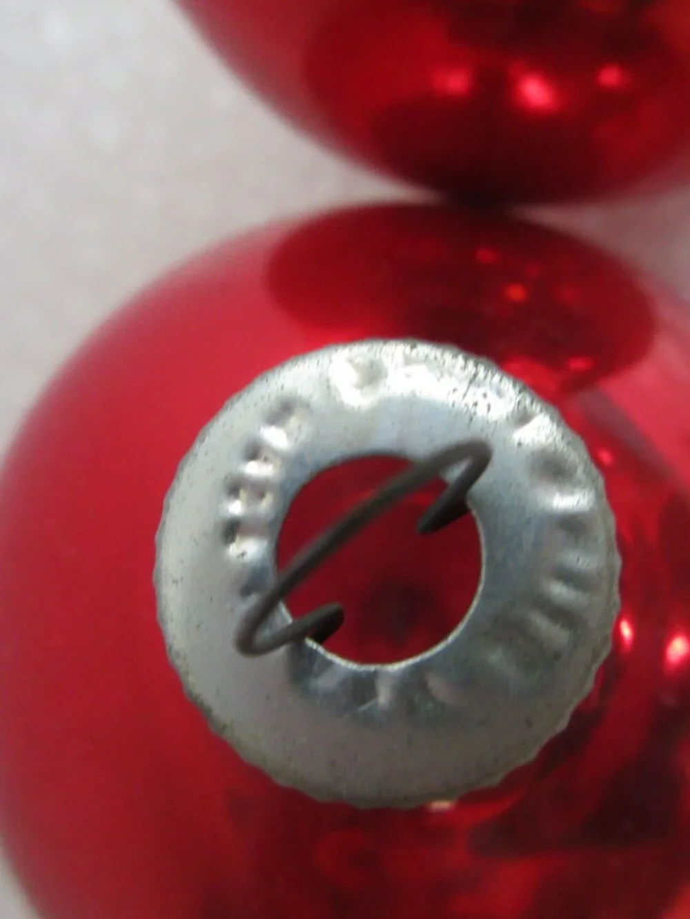 Shiny Brite lot red
